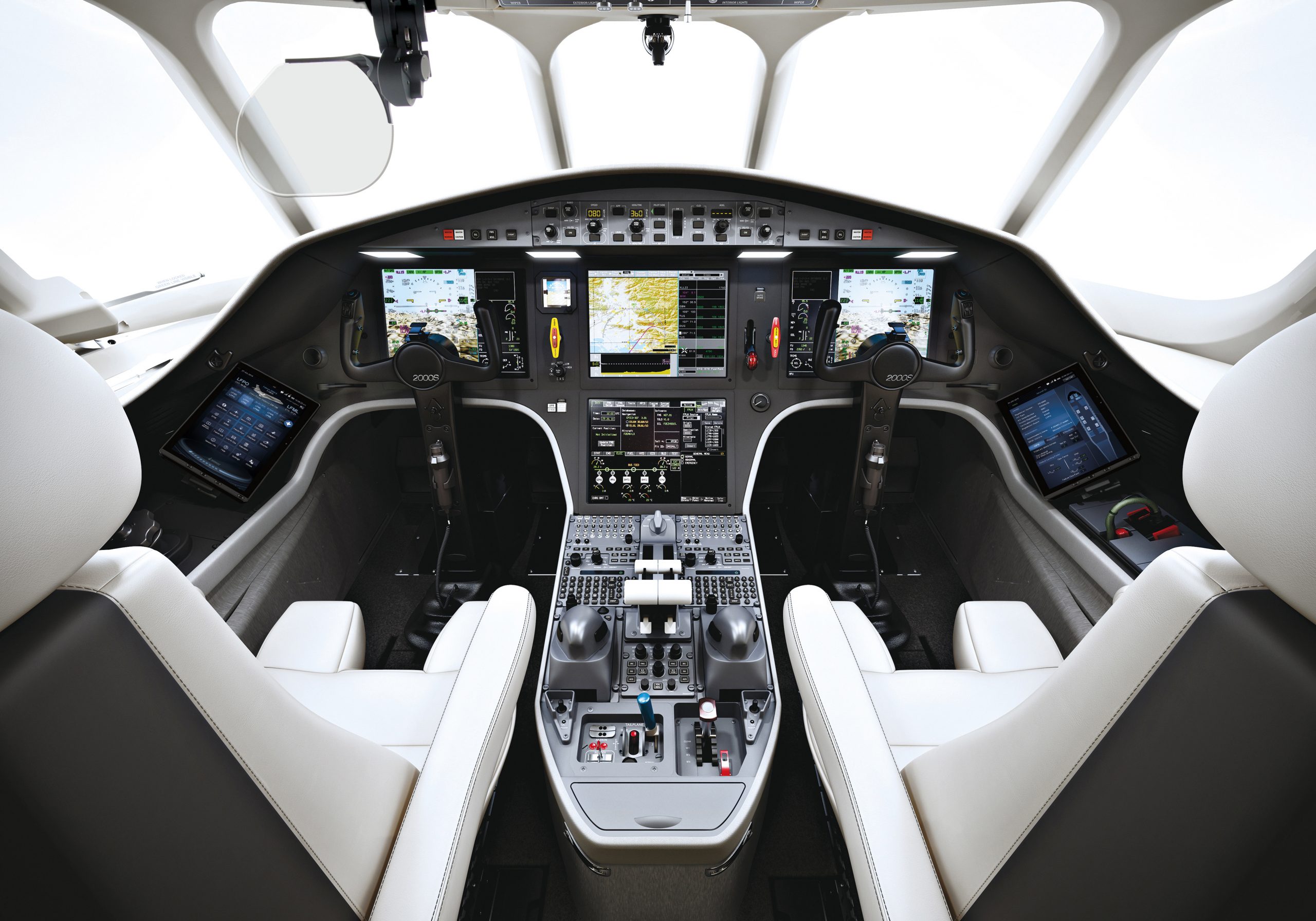 Magellan Jets Preferred Network aircraft cockpit