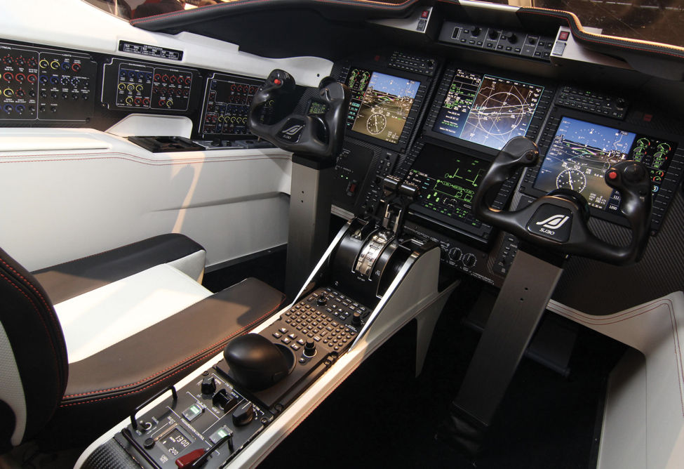 SJ30 Cockpit