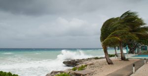 Hurricane Preparedness Tips beach during a storm