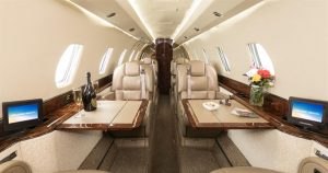 first class private jet business daily