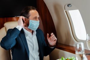 Personal Safety Bubble Private Jet Mask COVID-19 Prevention Safety Tips Traveling