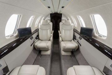 Cessna Citation CJ4 interior