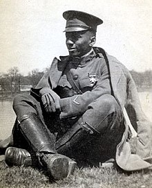 William J. Powell in his Army uniform.