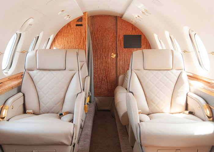 Midsize Jet Interior