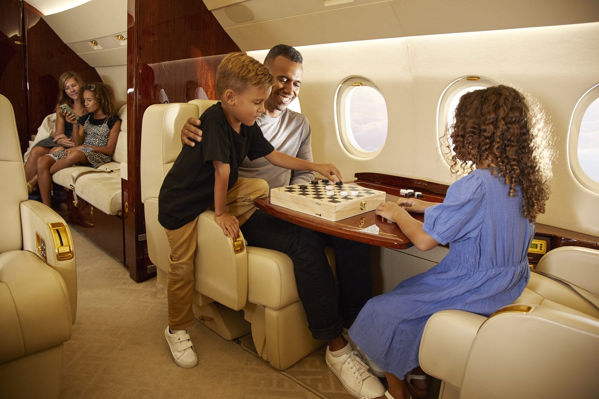private jet charter family