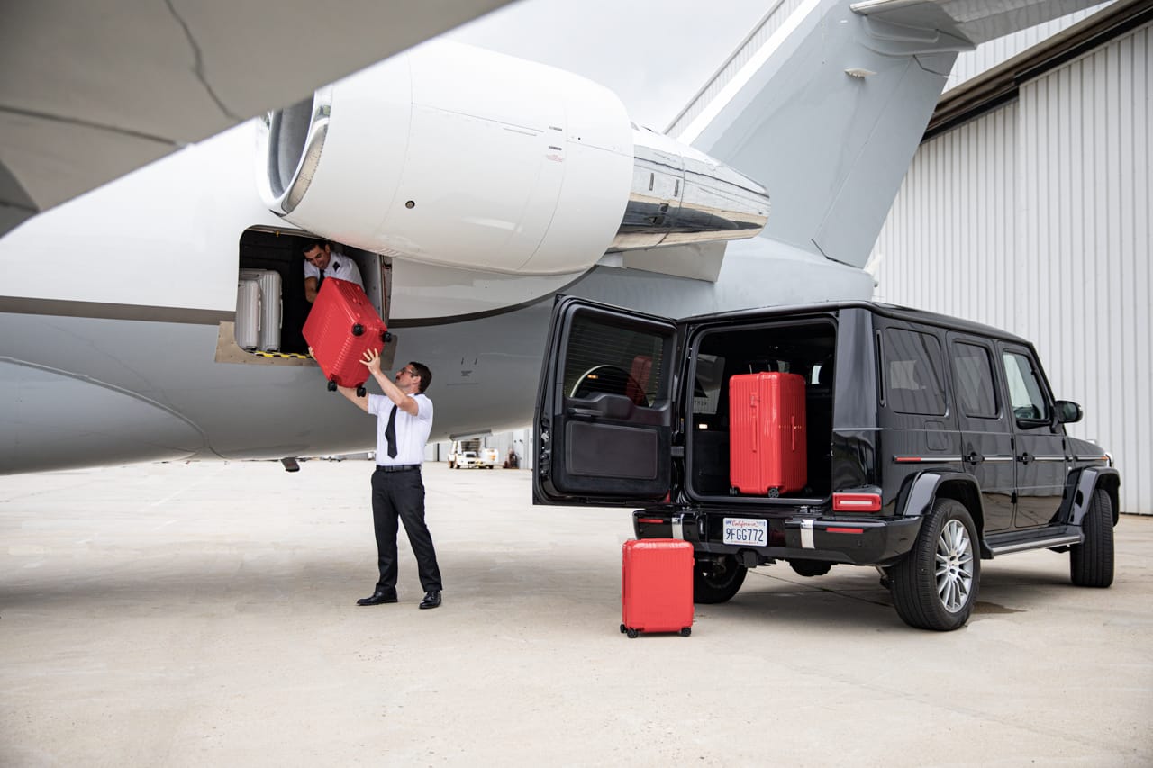 Holiday private jet travel