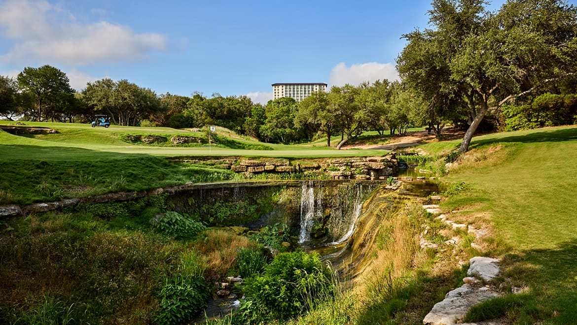 waterfall golf courses