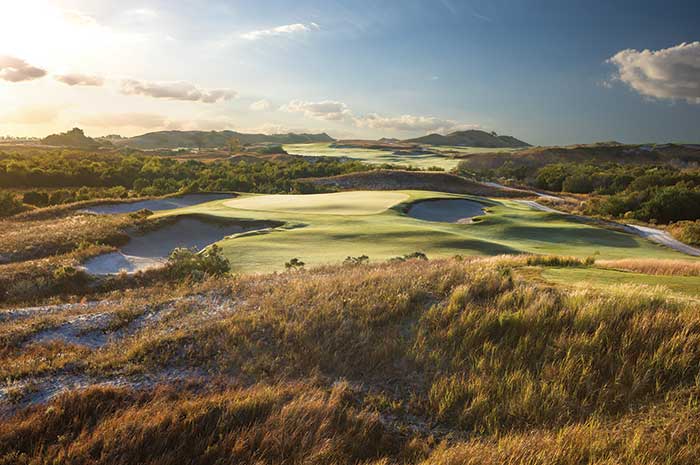 Private jet to Streamsong Resort