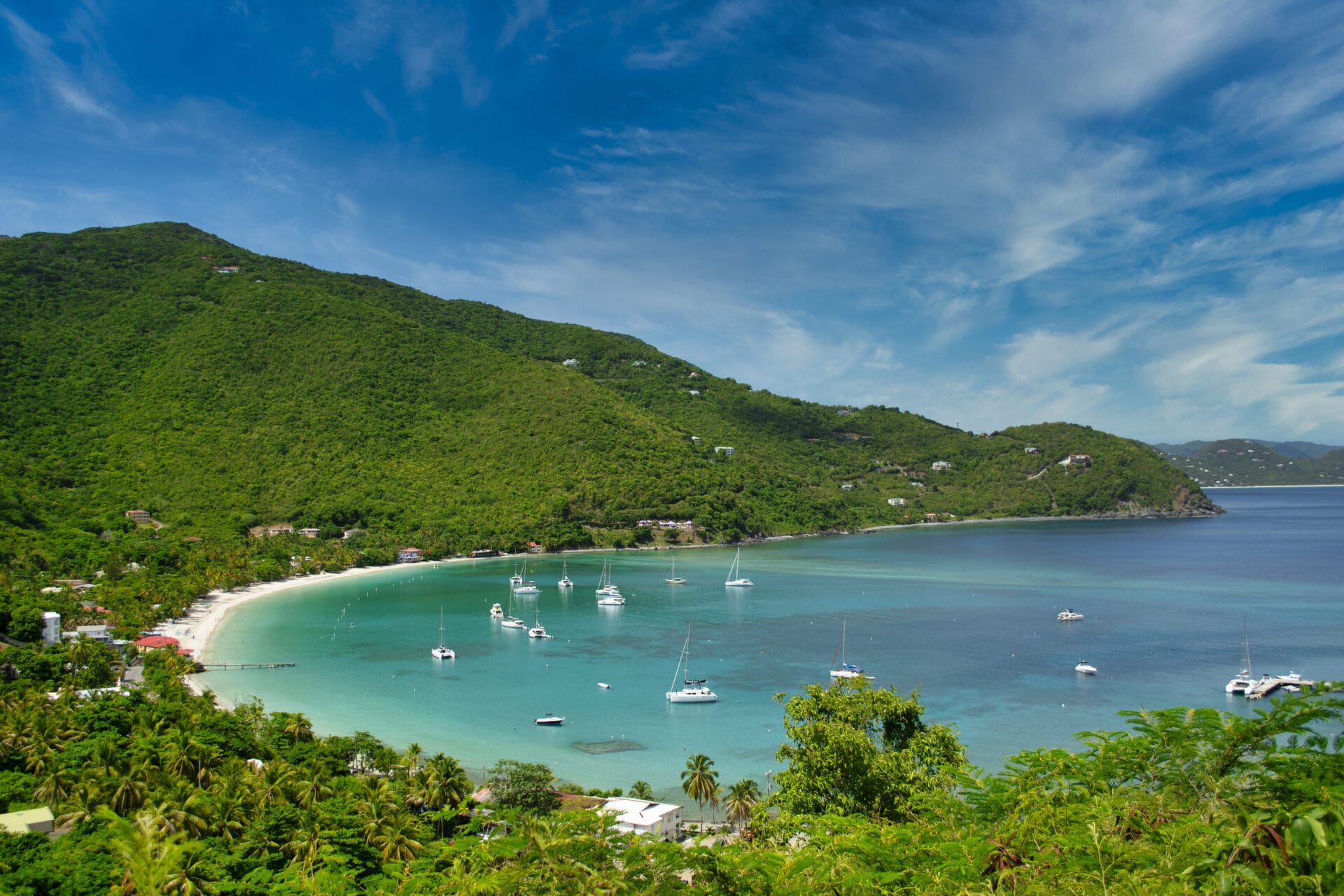 tortola by private jet
