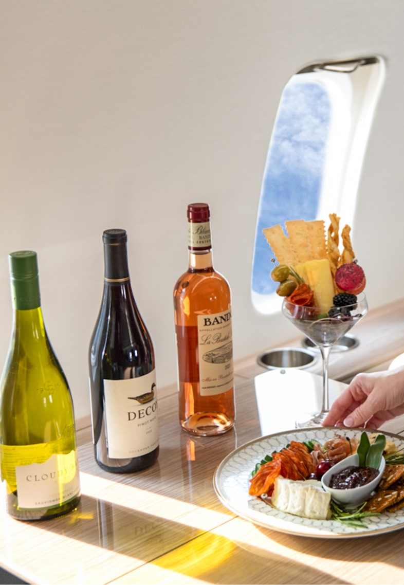 Journey above the vines