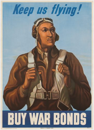Tuskegee Airmen War Bonds Poster