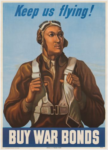 Tuskegee Airmen War Bonds Poster