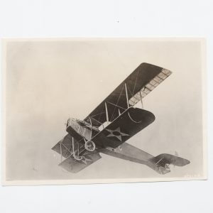 A Curtiss JN-4D "Jenny" biplane