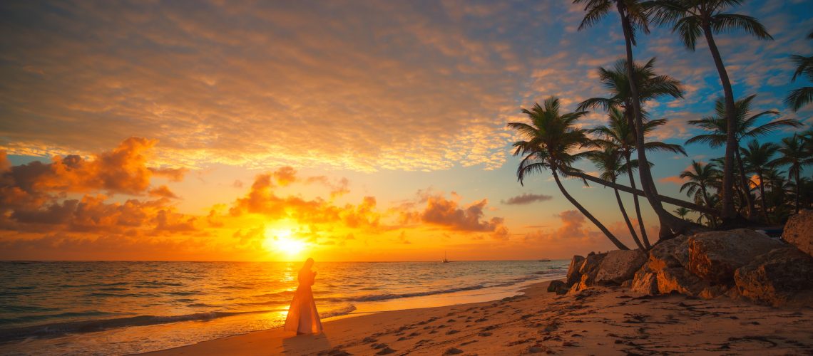 best private jet destinations 2021 Dominican Republic beach