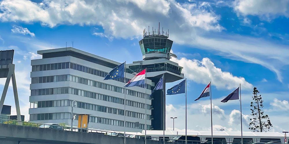 Schiphol Airport in Amsterdam, Netherlands