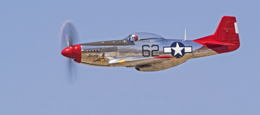 Tuskegee Airmen P-51 fighter plane
