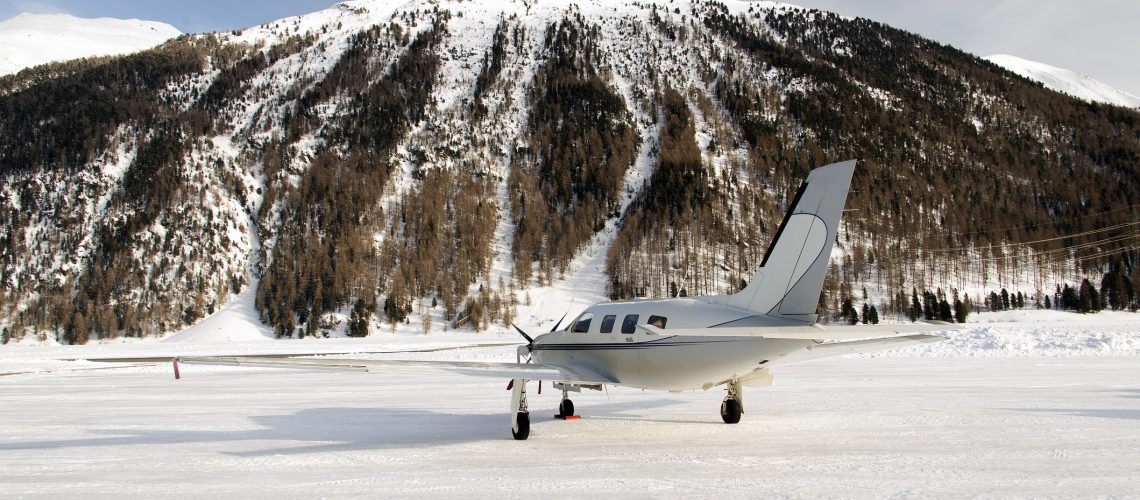 private jet winter operations